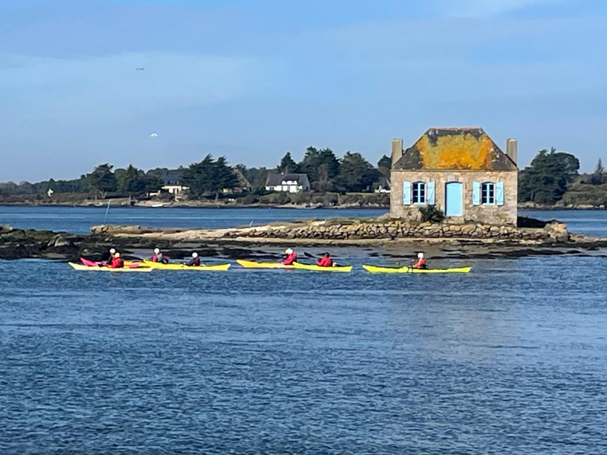 Gites D Izel N1 Entre Terre Et Mer Pres D'Un Golf Ploemel Esterno foto